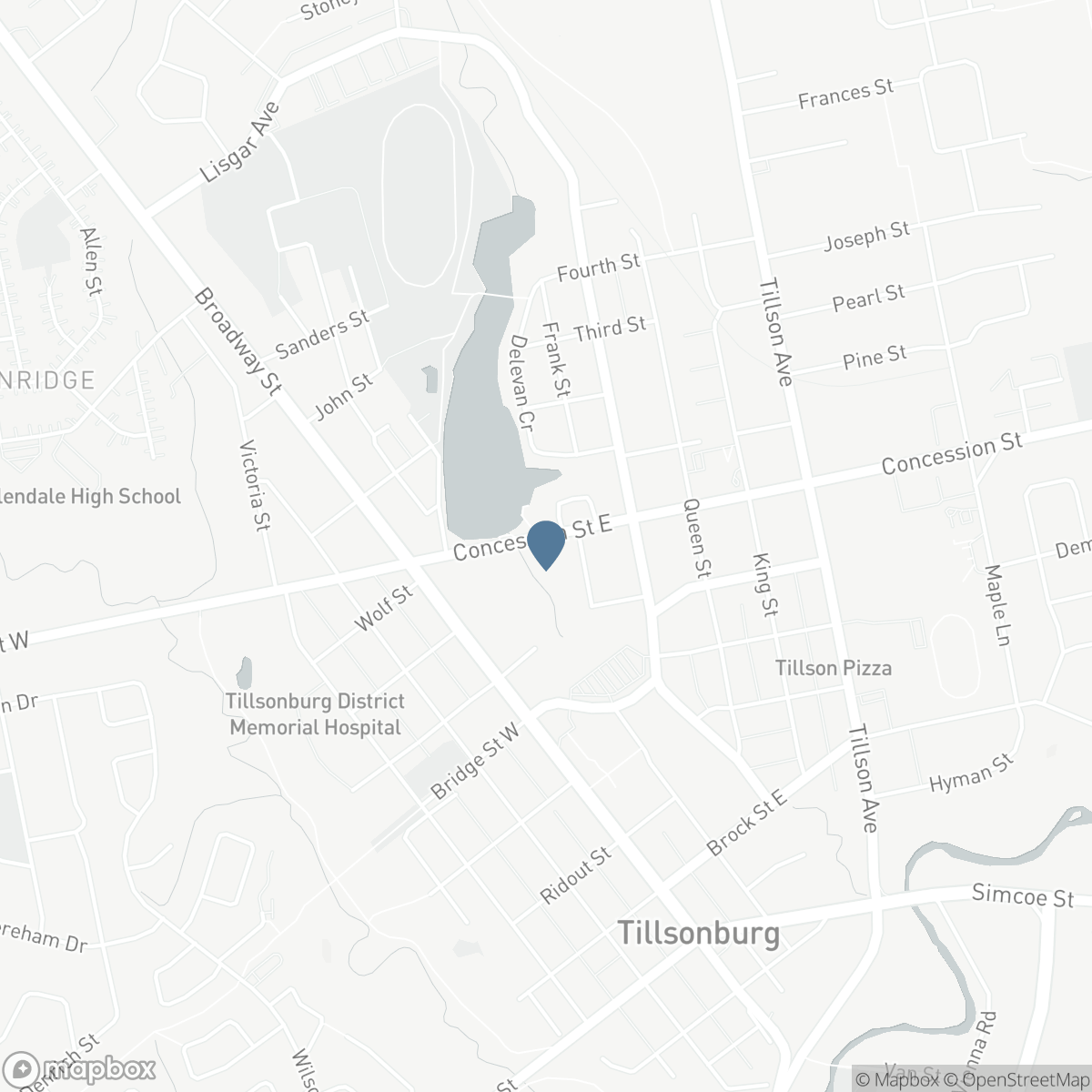 29 CONCESSION STREET E, Tillsonburg, Ontario N4G 1N9
